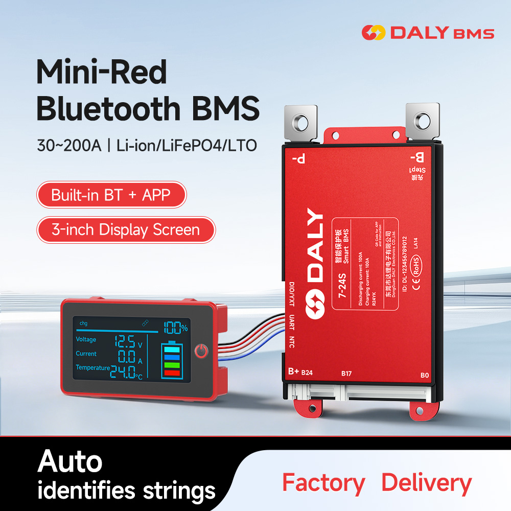 Daly Smart BMS 4S 7S 8S 13S 14 - Smart Bms 24S 200A Bluetooth Lifepo4 recension och pris