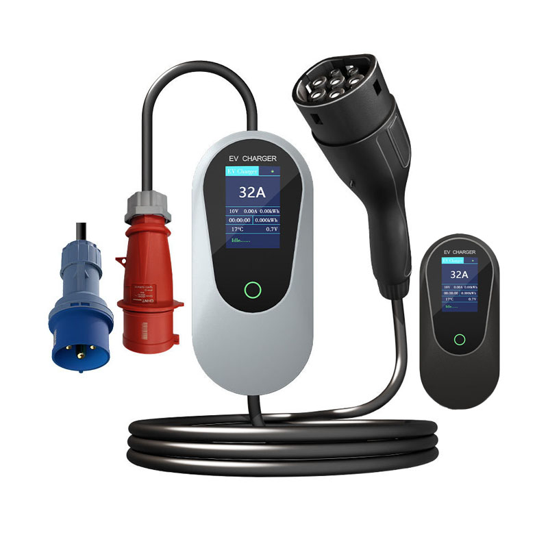 Level 2 Mode 7kw 11kw 22kw Por - Type 2 Portable Ev Charger 11Kw Cee recension och pris