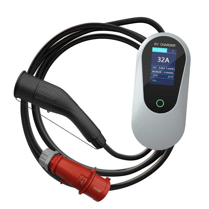 Level 2 Mode 7kw 11kw 22kw Por - Type 2 Portable Ev Charger 11Kw Cee recension och pris