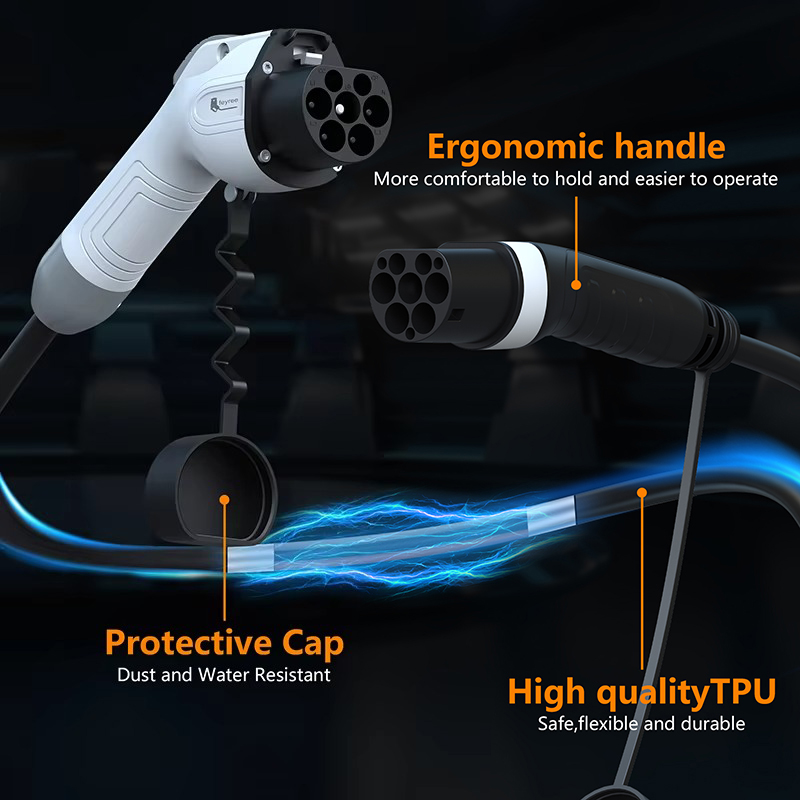 Feyree EV Charging Cable Type2 - Ev Charger Type 2 22Kw 32A 3 Phase recension och pris